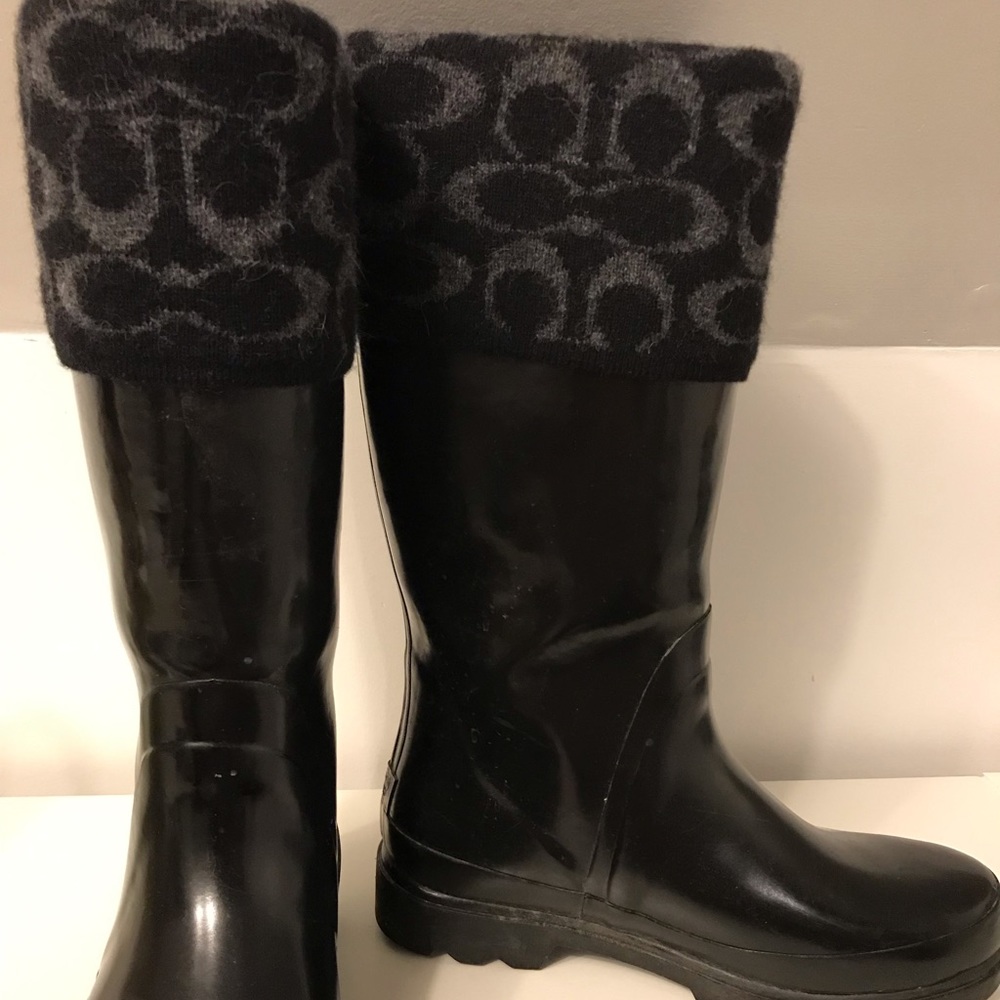 COACH Rain boots